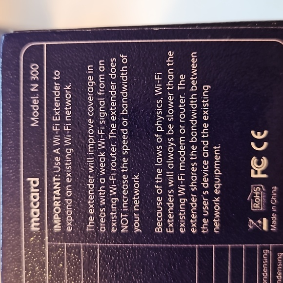 cryo360 Macard WiFi Extender /Booster | 2023 Release Up to 74% Faster - Picture 7 of 7